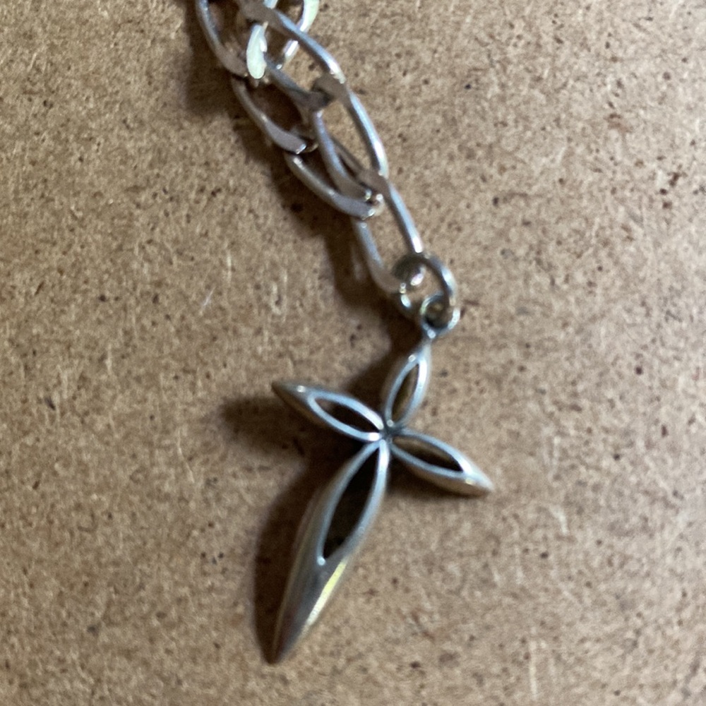 6.5 inch sterling silver bracelet - Picture 5 of 6